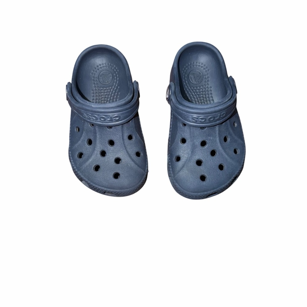 Crocs Classic Clogs Navy Blue – Kids Size C7